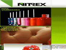 Tablet Screenshot of nitrex.in